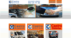 Desktop Screenshot of castromotor.es